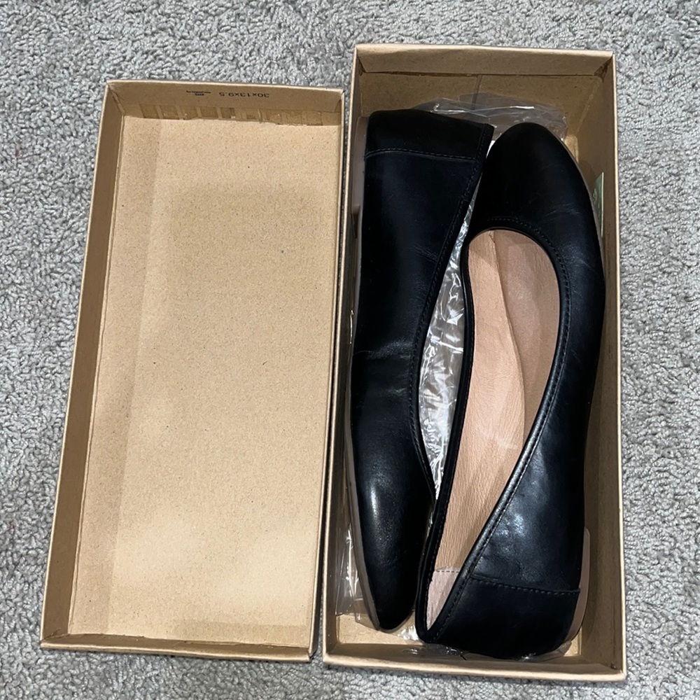 Black lucky brand flats - Eaden